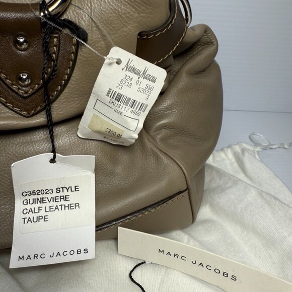 $_12.JPG?set_id=880000500F Marc Jacobs Ultra Rare Large Brown Two Tone Leather Satchel | New